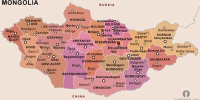 لاو لو منغوليا السياسية 